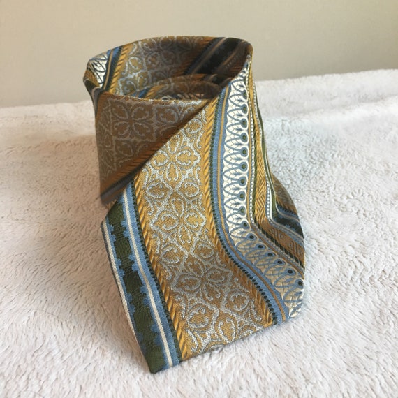 vintage YSL tie, vintage designer tie, yves st la… - image 2