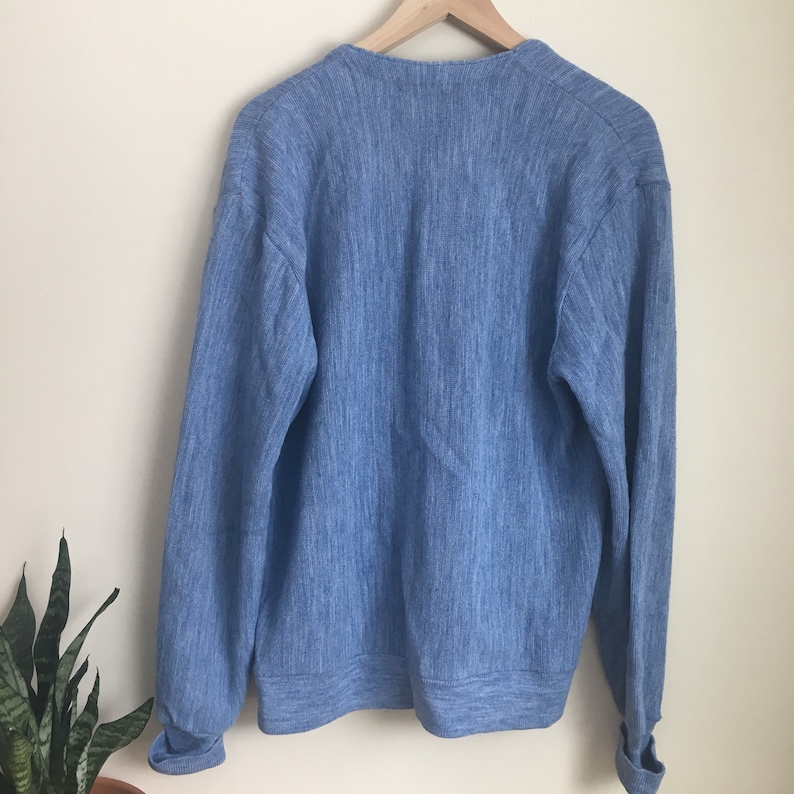 kurt cobain blue sweater