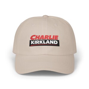 Gorra con el logotipo bordado de Charlie Kirkland, ajustable imagen 3