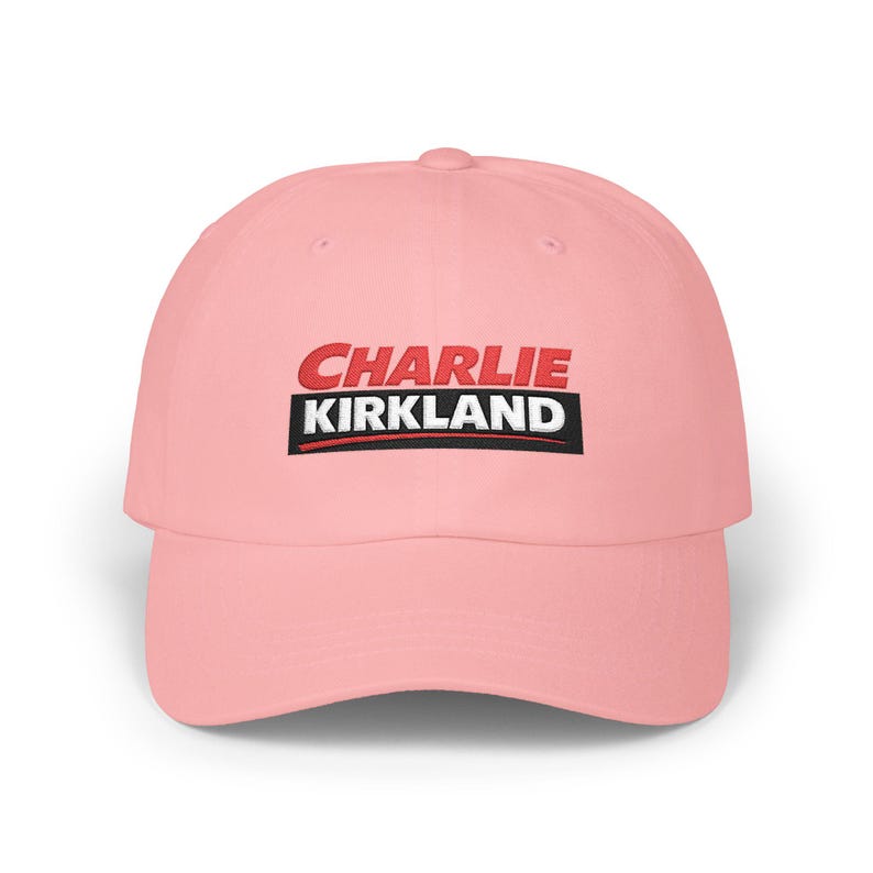 Gorra con el logotipo bordado de Charlie Kirkland, ajustable imagen 10