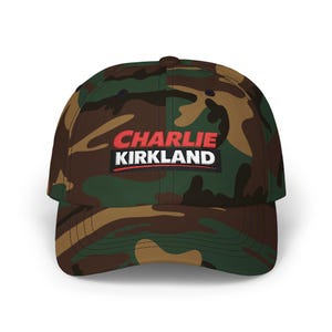Gorra con el logotipo bordado de Charlie Kirkland, ajustable imagen 5