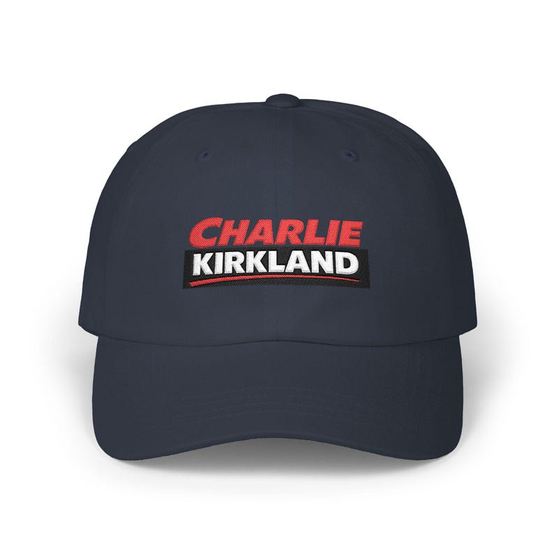 Gorra con el logotipo bordado de Charlie Kirkland, ajustable imagen 8