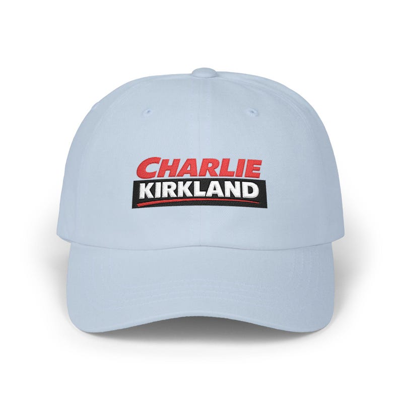 Gorra con el logotipo bordado de Charlie Kirkland, ajustable imagen 7