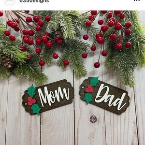 Stocking Tags