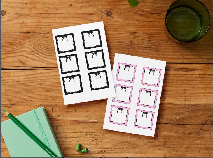 Girly Bow Notes Page | Printable Notepad for Planners & Desks - Etsy