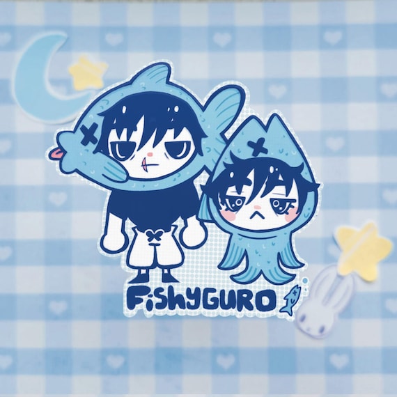Toji and Megumi Fushiguro Sticker | Fishyguros