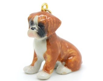 boxer dog figurines collectables