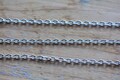 23.6" Surgical Stainless Necklace Chain• 3.1mm Thick Chain • Jewelry Making Supplies•w/ lobster claw clasps (in bucket on shelf)