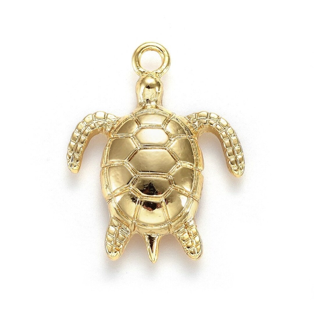 10pcs Sea Turtle Connector 21x14mm Vintage Metal Charms Jewelry Making  Accessori