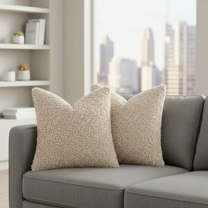 teddy pillow cover, boucle pillow, sherpa cushion, throw pillow cover, textured pillow, neutral home decor, sofa cushion cover, cozy home decor, minimalist pillow, decorative pillow, modern cushion, aesthetic pillow, boucle cushion, plush pillow cover, soft sherpa pillow, textured throw cushion, cozy decorative pillow cover, neutral couch pillow, bedroom accent cushion, fluffy pillow cover, square plush cushion, minimalist home accessory