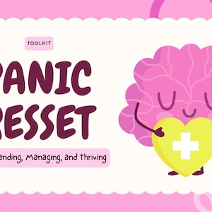 Instant Download Anxiety Toolkit – Panic Attack Help – Grounding Exercises Printable