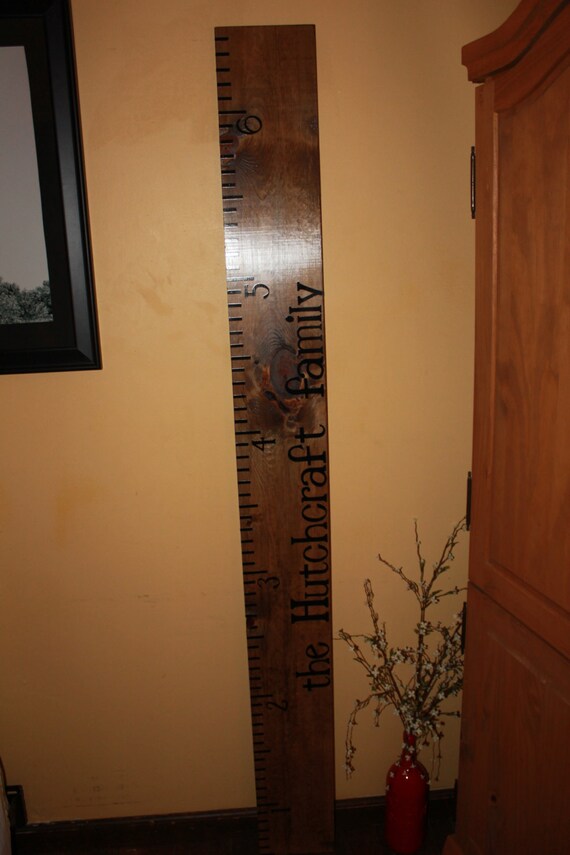 Items similar to Customized Growth Chart Ruler on Etsy
