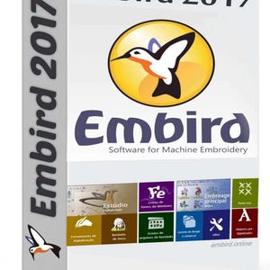 Embird 2017 embroidery software Lifetime license ( Instant download )