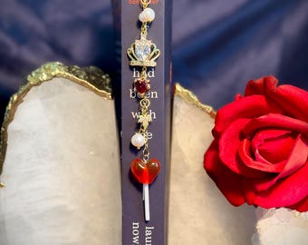 If He Had Been With Me Inspired Book Charm | Bookmark | BookTok Gift | Bookish Gift | Book Lover Accessory | Reader Gift |