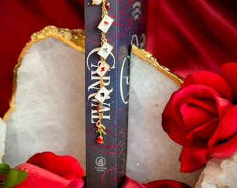 Caraval Inspired Book Charm | Fantasy Bookmark Charm | Caraval Bookmark | Bookish Accessories | Reader Gift | Book Lover Gift