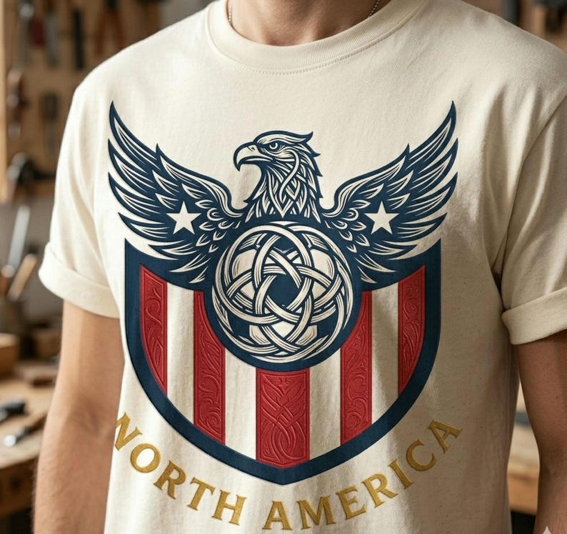 USA Soccer Shirt 2026 Vintage USMNT Fan Tee Patriotic Football Shirt North America Soccer Gift Comfort Colors Tee image 1