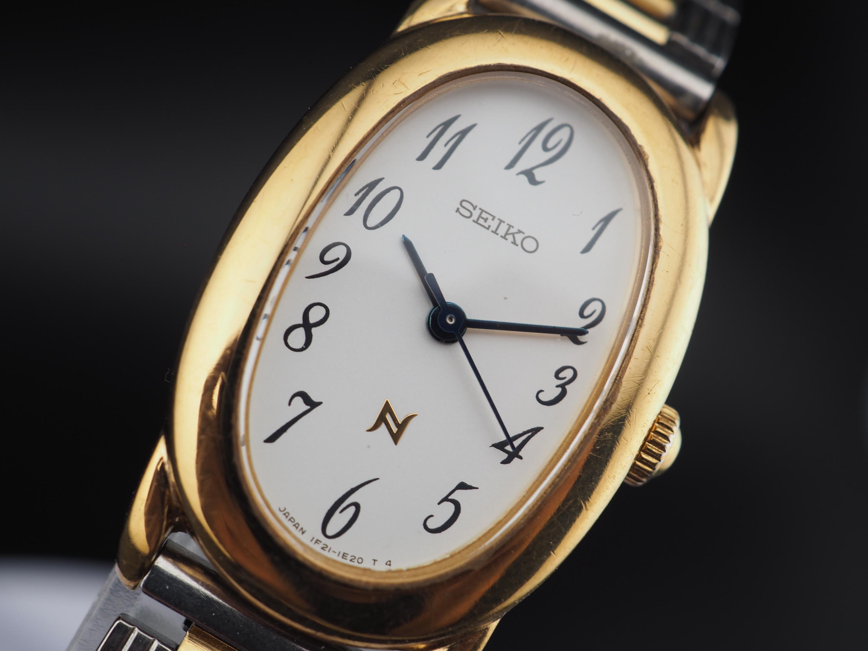 Vintage silver seiko watch women - Etsy 日本