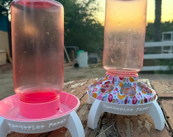Chick Feed & Water stands for ImPECKables feeders and waterers