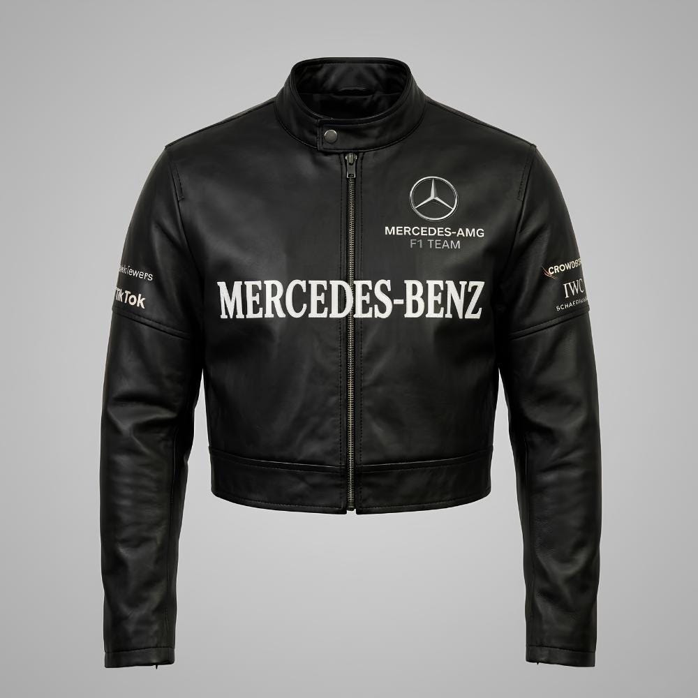 Mercedes Leather Jacket - Etsy