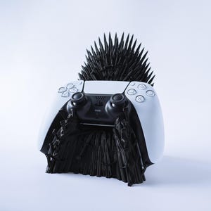 Iron Throne Controller Stand | Game of Thrones PS5 Xbox 3D Printed Gaming Holder