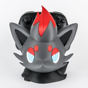 Zorua Controller Holder – Adorable Mischievous Zorua Pokémon PS5 / Xbox / Switch Pro Stand