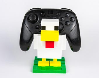 Minecraft Chicken Controller Holder – Cluckin’ Good PS5, Xbox Switch Pro Stands