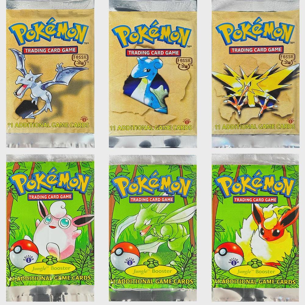 Fossil Booster Pack - Etsy