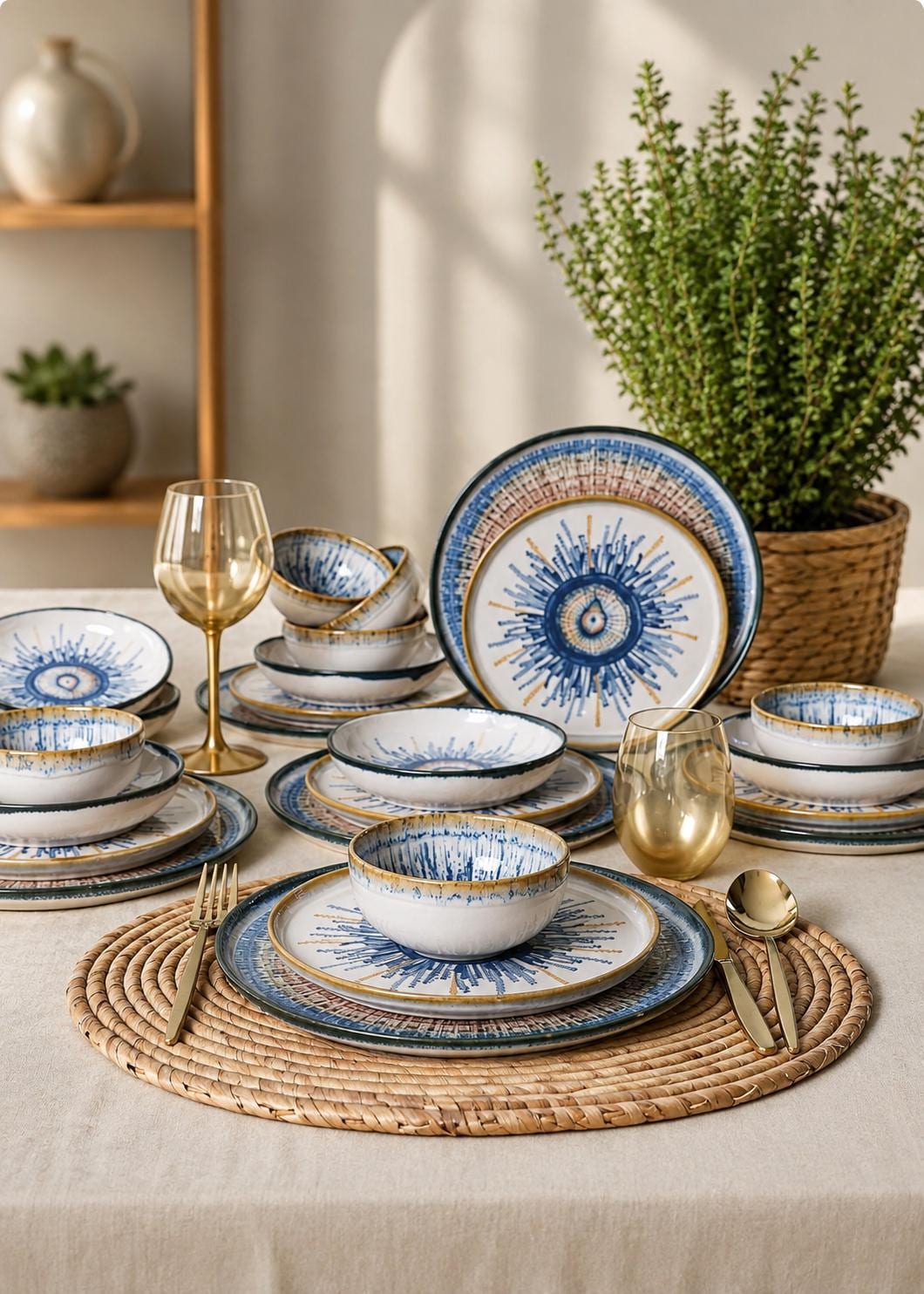 Turkish dinner set
