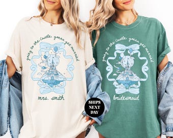 Disney Bachelorette Shirt Going to the Castle Shirt Disney Future Mrs. Shirt Disneyland Bride Shirt Magic Kingdom Bach Tee Comfort Colors®