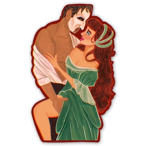 Romance Novel Sticker Phantom of the Opera Decal for Romance Lover Gift for Bookish Friend Waterproof Sticker Steamy Romantic Hero ST113