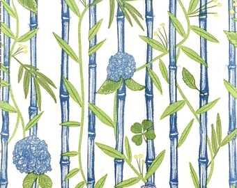 Decoupage Napkin, Bamboo napkin, Napkins Mod Podge Craft, Mum and Bamboo Napkin, Blue Mum, Pink Mum Napkin, DIY Decoupage, Spring Napkin