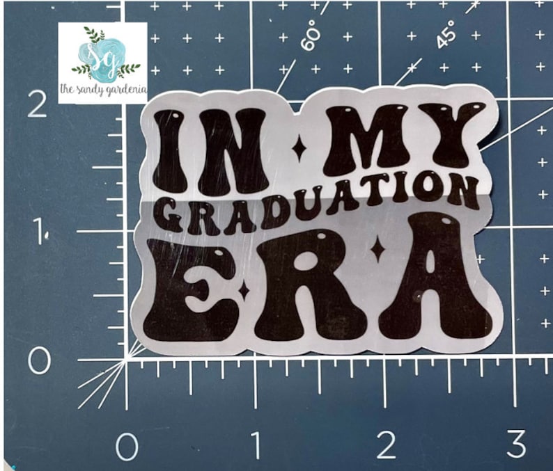 Era Sticker Graduation ERA Sticker, Teacher Gift Sticker, Trendy, Retro Groovy Text ...