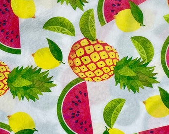 Decoupage Napkins, Fruit paper napkin, Easter Napkin, Watermelon, Lemon, Pineapple Napkin, Spring Napkin, Mod Podge Craft, Mod Podge Coaster