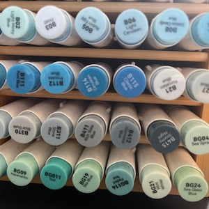 Ohuhu Honolulu Marker – Blue Colors – Individual Replacement Marker