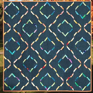 Starling quilt pattern--instant download PDF