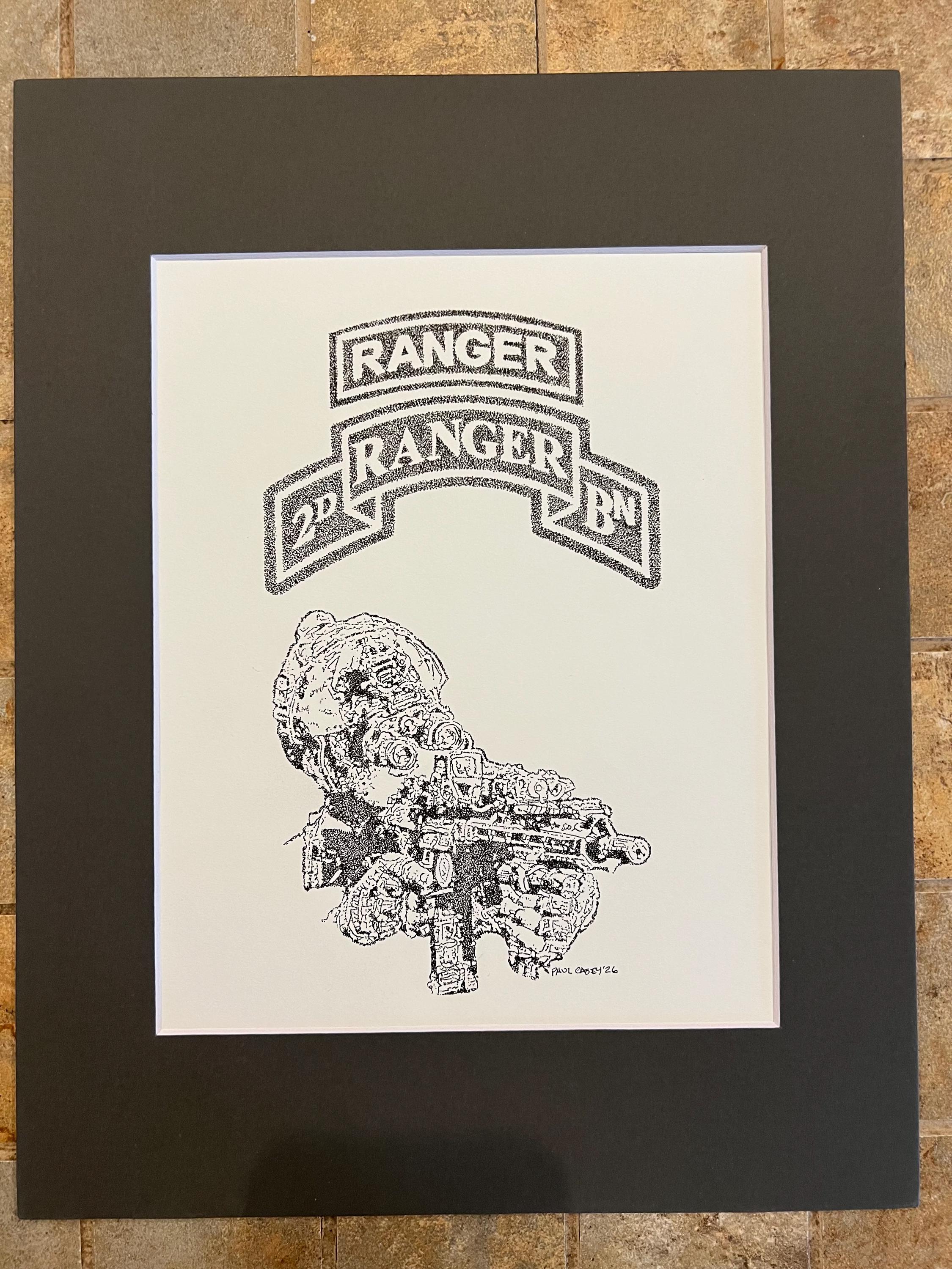 Empty Ranger Scroll 2nd Ranger Battalion Scroll With Ranger Tab - Etsy