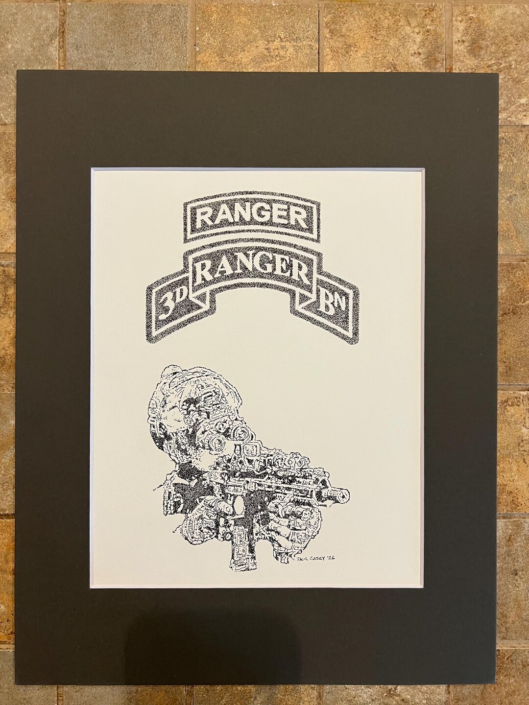 Original Ranger Scroll US Army Ranger With 3rd Ranger Battalion Scroll and Ranger Tab - Etsy