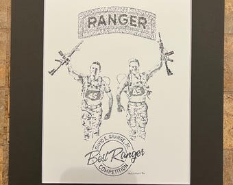 US Army Beste Waldläufer Wettbewerb
