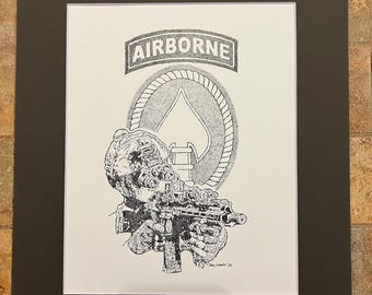 US Special Ops Soldaten mit SOCOM Patch.