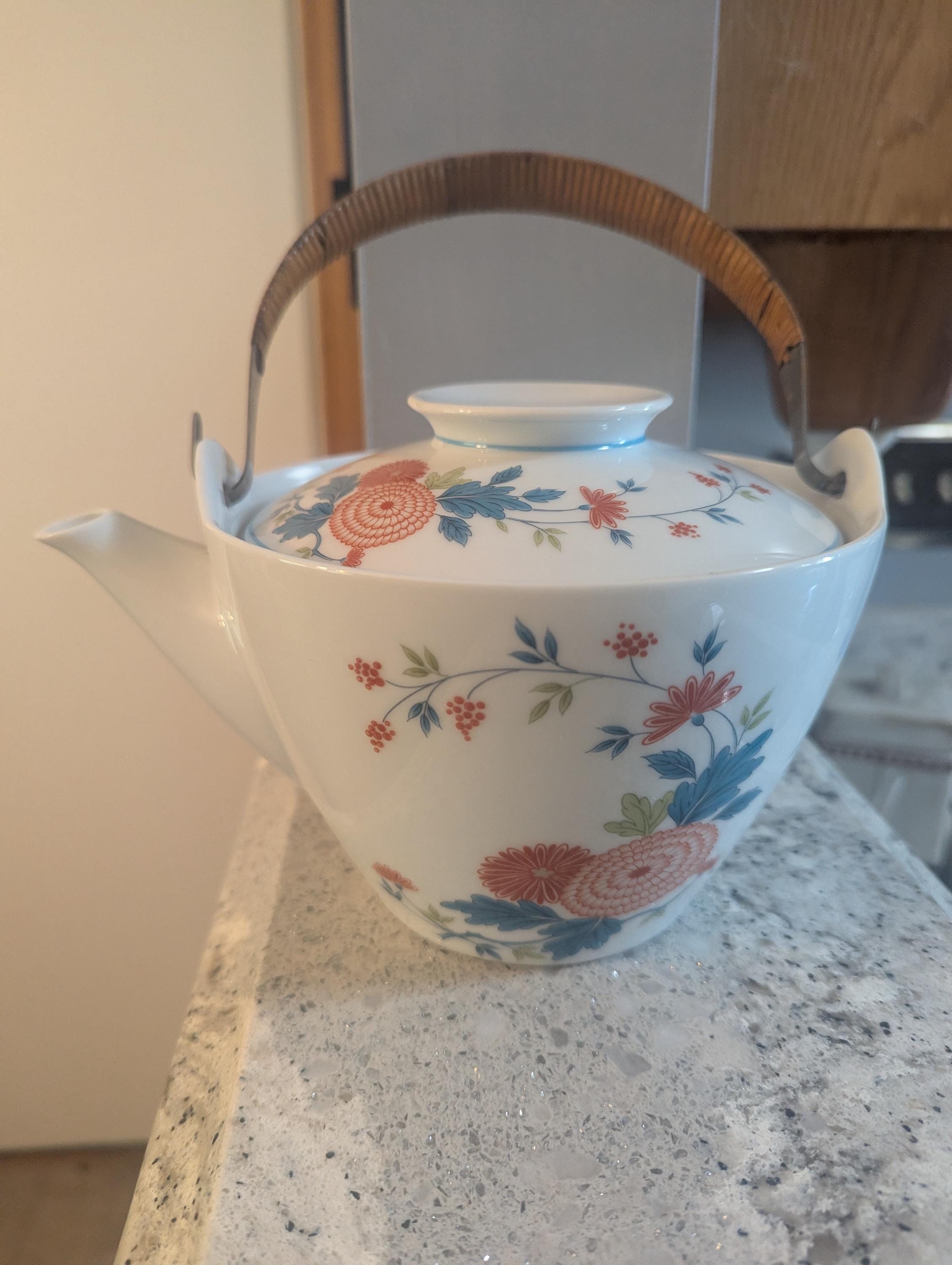 Vintage Noritake Teapot - Etsy