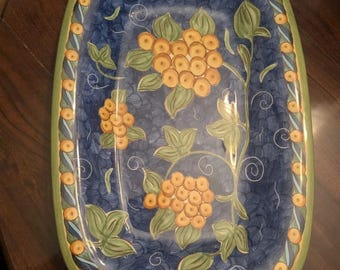 Bonvida porcelana Platter Made In Portugal