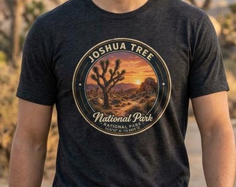 Joshua Tree National Park T-Shirt | Desert Landscape Graphic Tee