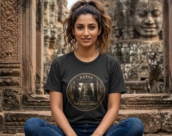 Bayon Vintage Temple Tee | Siem Reap Cambodia