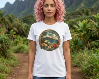 Crouching Lion Trail Vintage T-Shirt | Oahu Hawaii Hiking Nature Tee