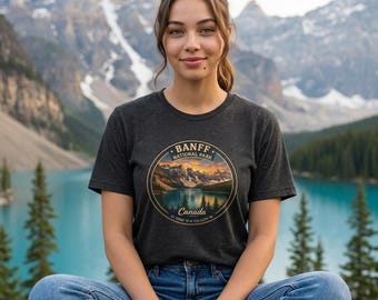 Banff National Park Vintage Canada Nature Tee | T-Shirt