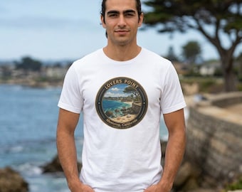 Lovers Point Monterey California T shirt | Travel tee