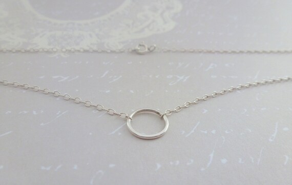 Infinito Plata Collar-SÓLIDO STERLING 925 Eternity Karma Forever Amistad