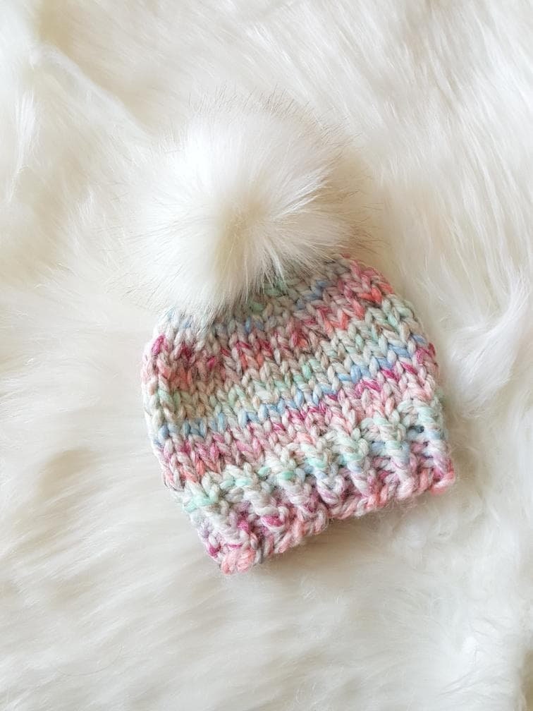 Baby girl winter hat Baby girl gift Newborn baby hat Baby Etsy