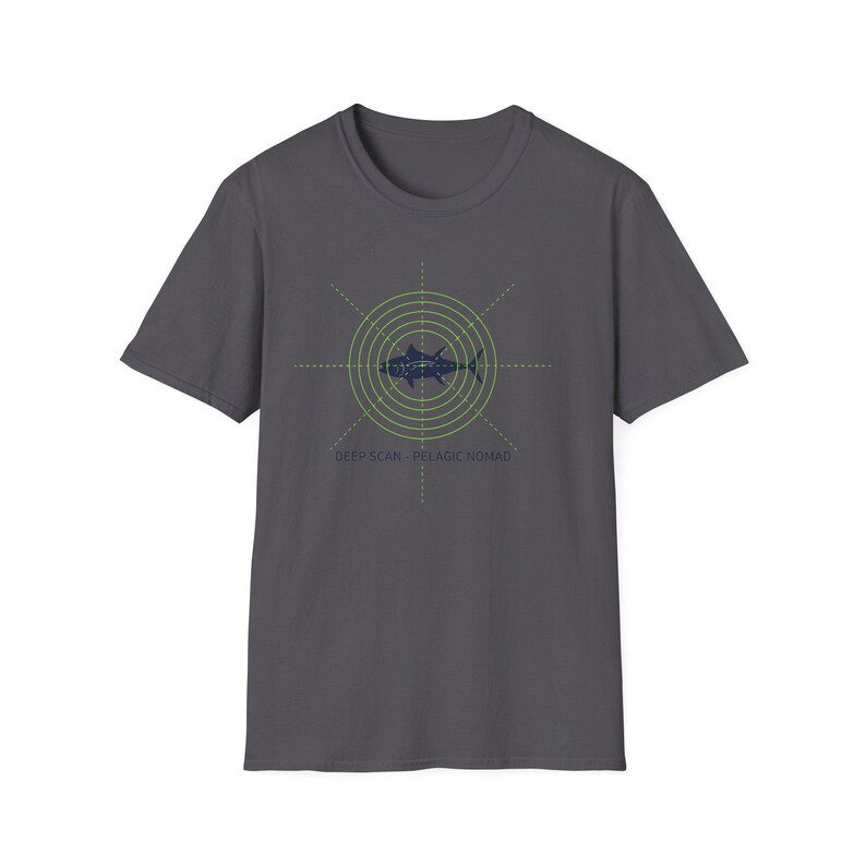 Deep Scan Pelagic Nomad Fishing Shirt | Sonar Fish Graphic Tee image 7