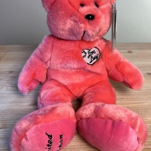 デッドベアのフーリッシュハートと同じ柄 I Love Lucy Bear I Love Lucy Teddy Bear - Etsy